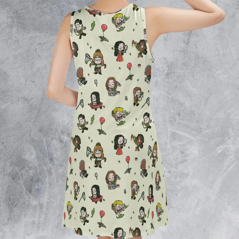 Firefly Characters Sleeveless Dress - 3