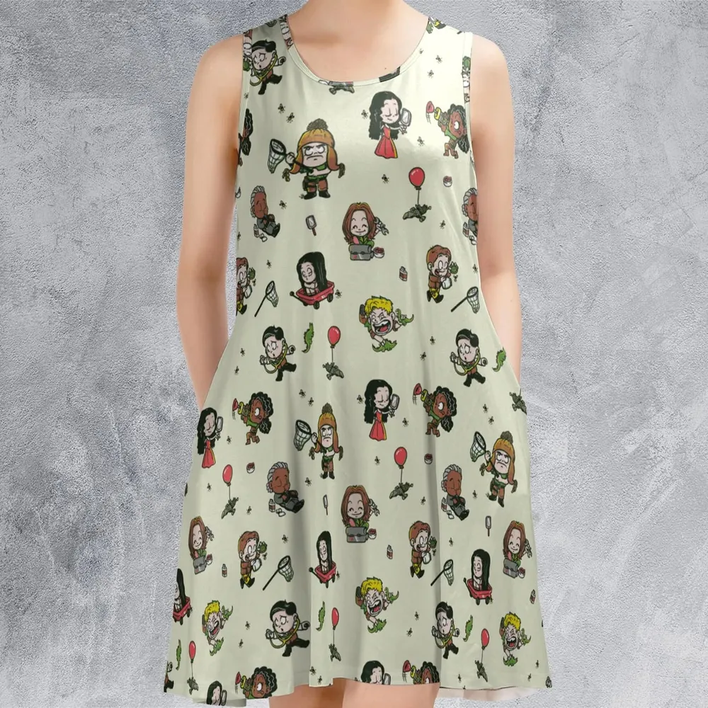 Firefly Characters Sleeveless Dress - 2