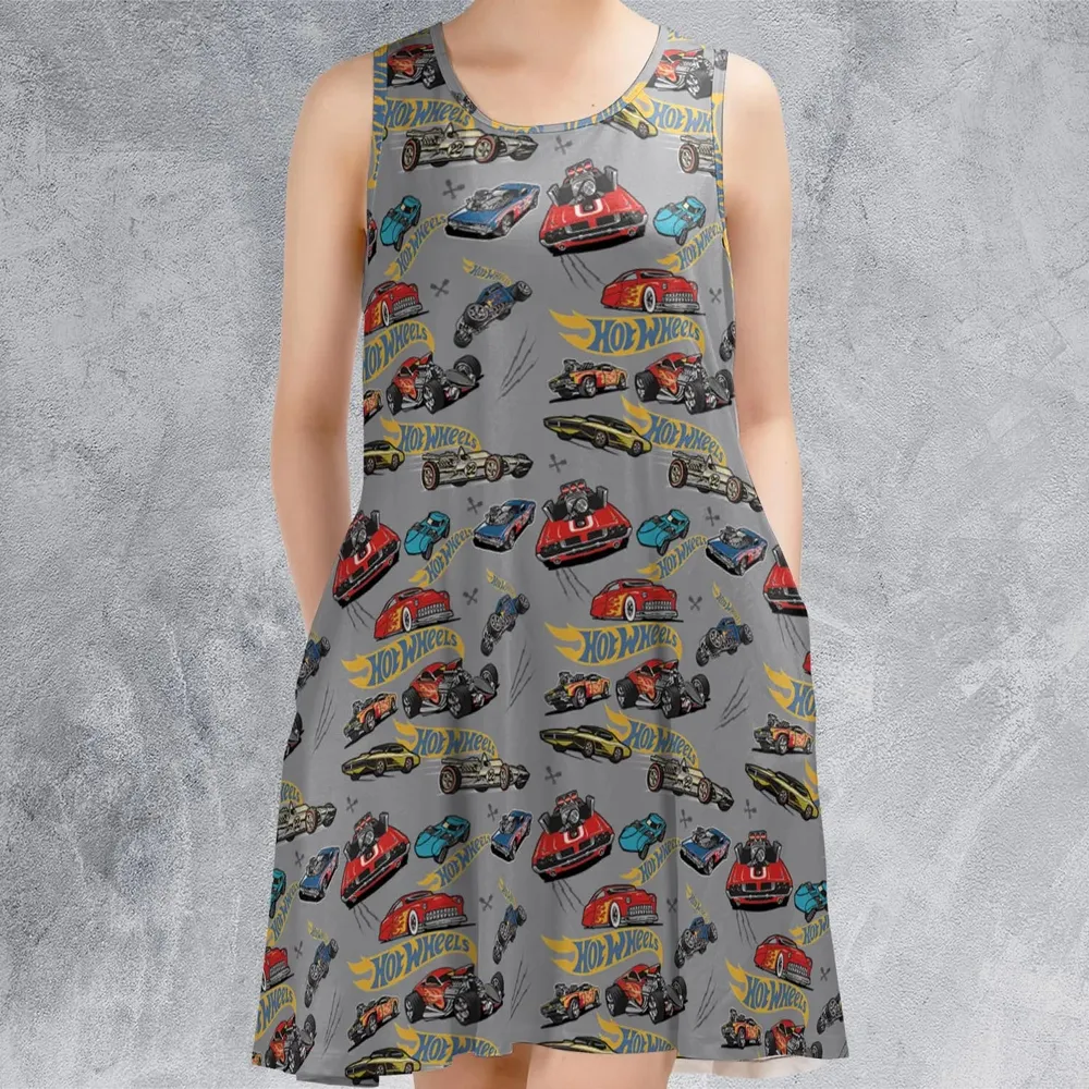 Hot Wheels Classic Car Sleeveless Dress - 2