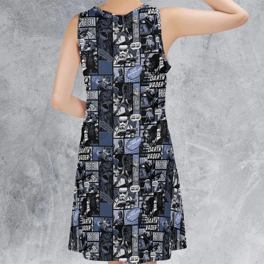 Star Wars Dark Side Comic Sleeveless Dress - 3