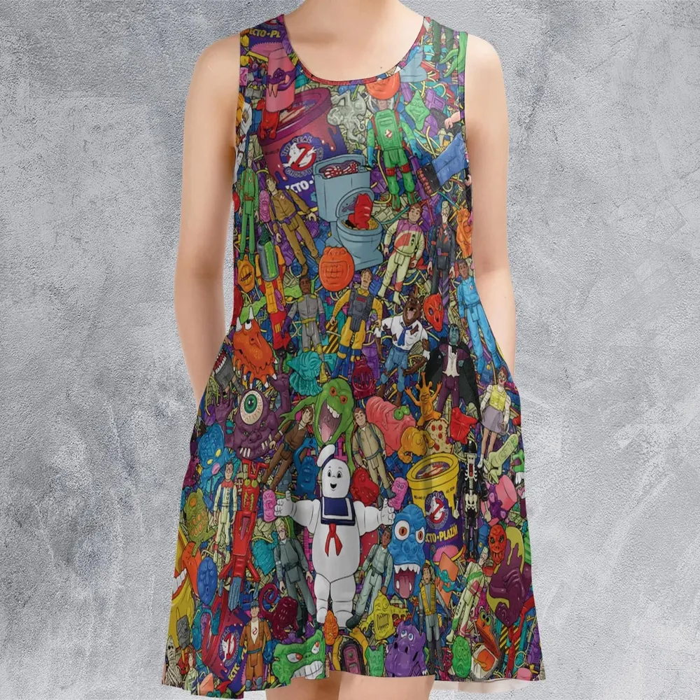 Ghostbusters Toybox Sleeveless Dress - 2