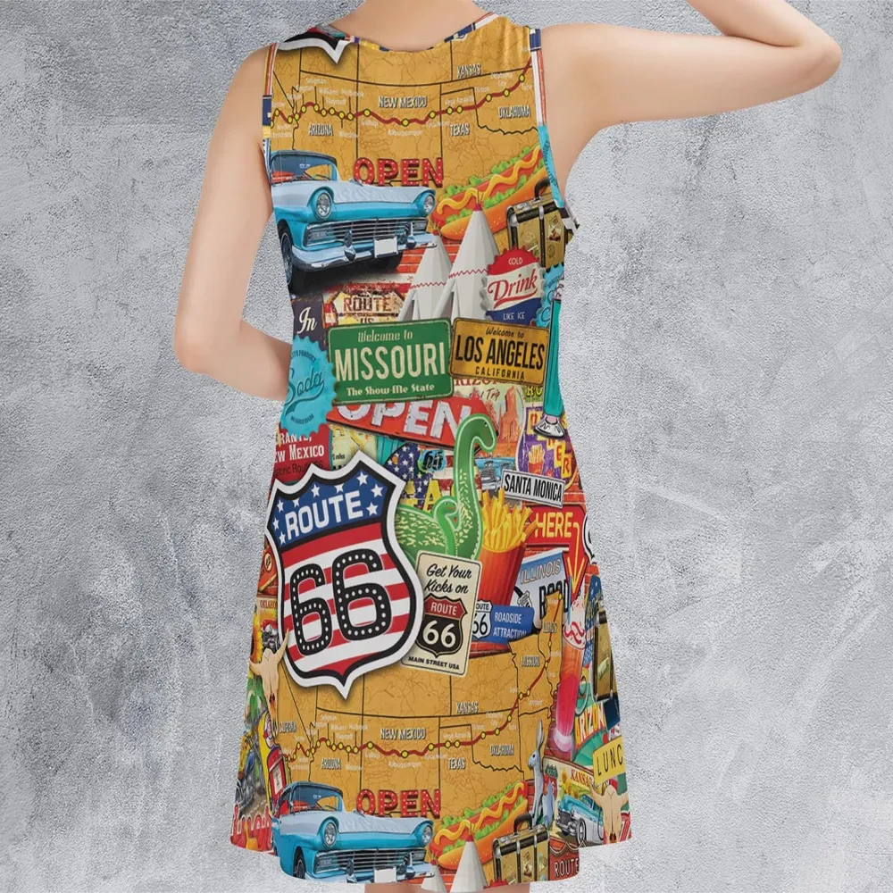 Main State of America Sleeveless Dress - 3