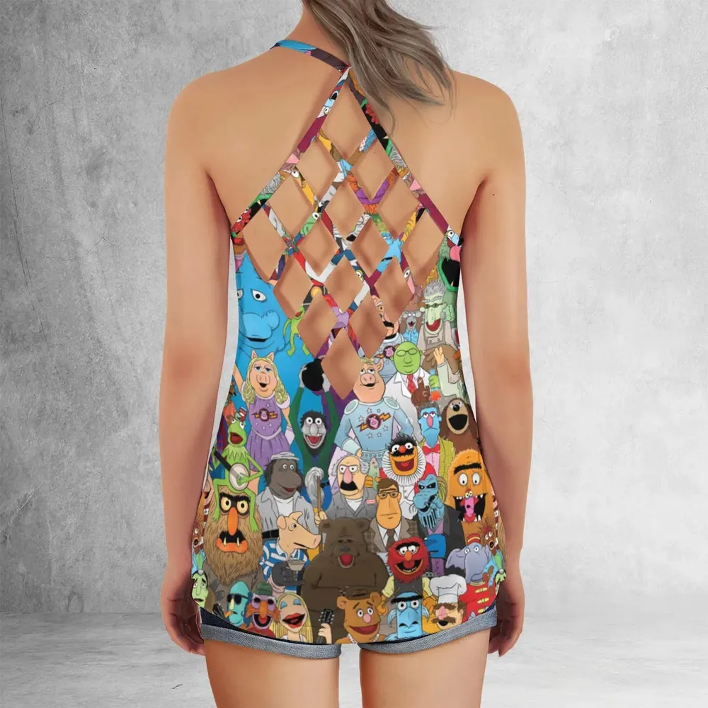 The Great Muppet Jubilee The Muppet Criss Cross Tank Top - 3
