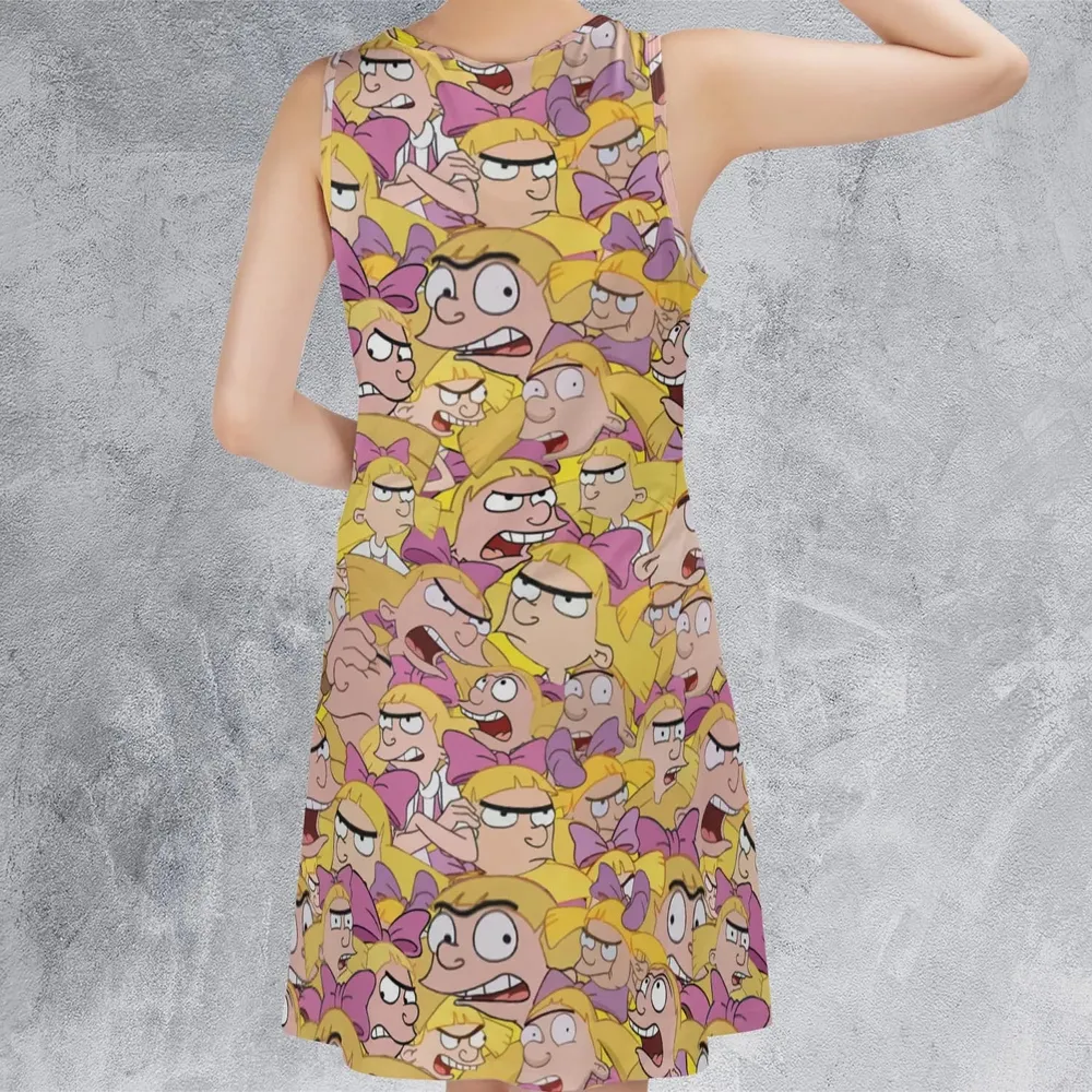 Helga G. Pataki Hey Arnold Sleeveless Dress - 3