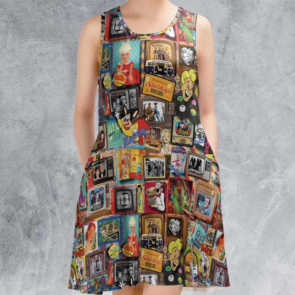 Memory Lane Sleeveless Dress - 2
