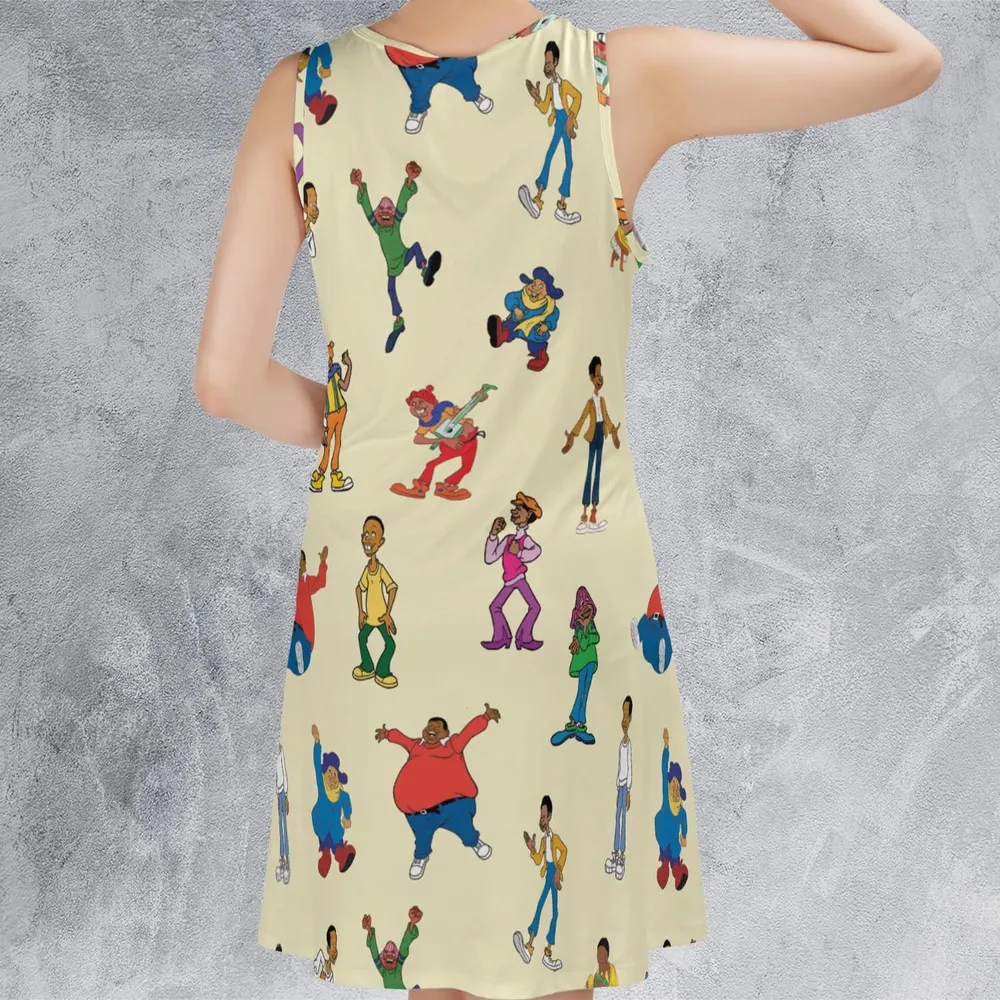Fat Albert and the Cosby Kids Sleeveless Dress - 3