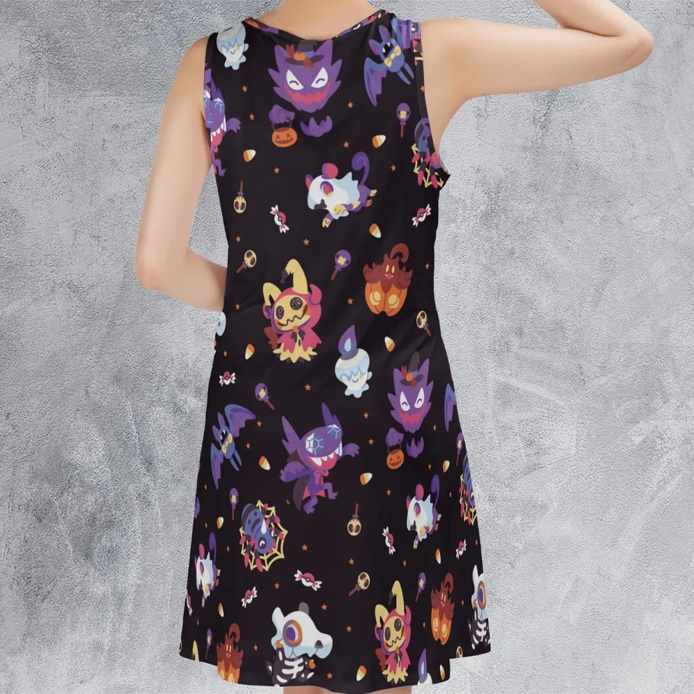 Trick or Treat Poke'ween Pokemon Sleeveless Dress - 3