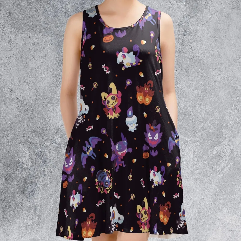 Trick or Treat Poke'ween Pokemon Sleeveless Dress - 2