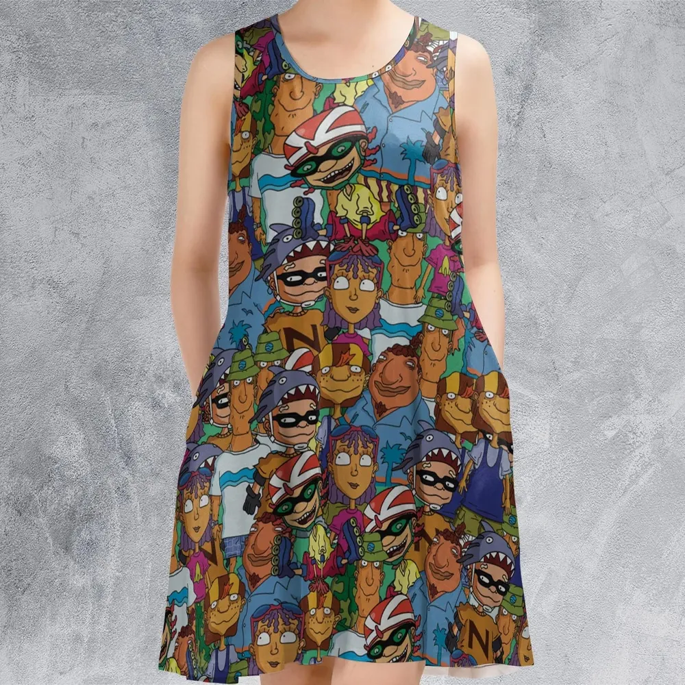 Rocket Power Characters Sleeveless Dress - 2