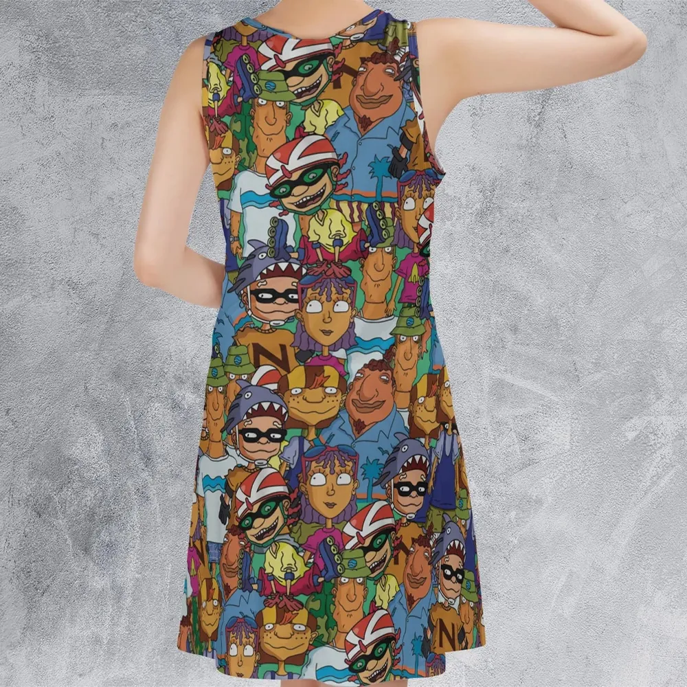 Rocket Power Characters Sleeveless Dress - 3