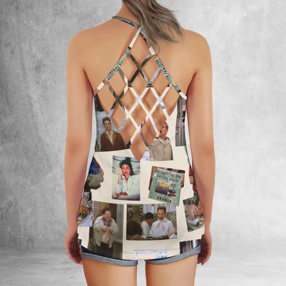 Seinfeld Famous Scenes Criss Cross Tank Top - 3