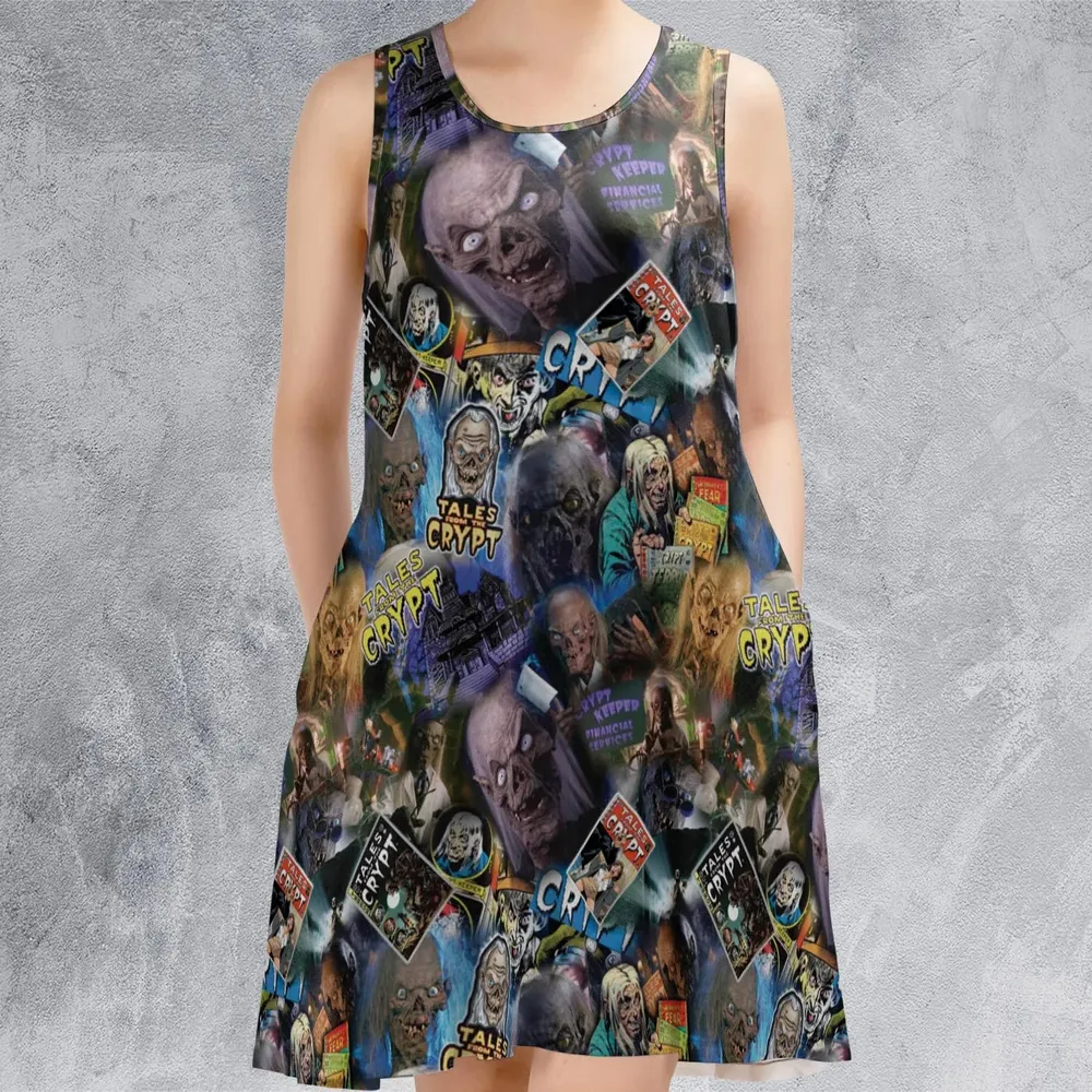 Tales from the Crypt Sleeveless Dress - 2