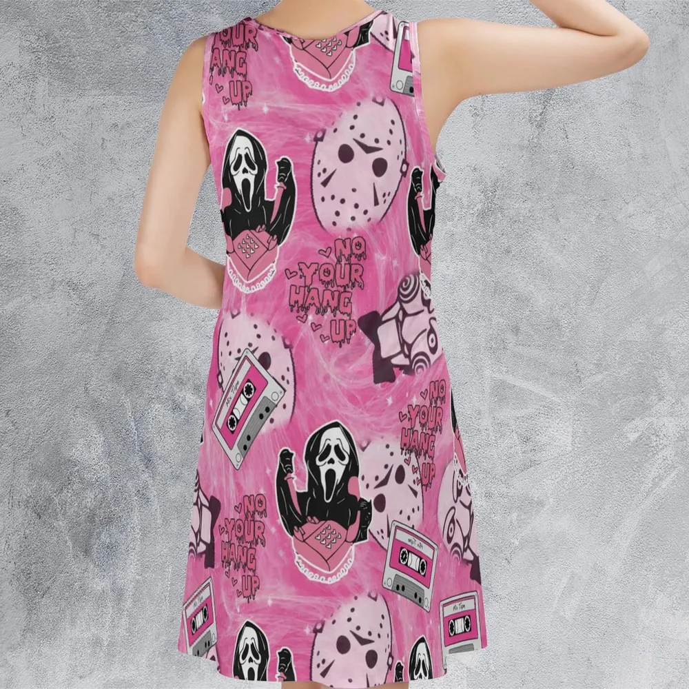 No Your Hang Up Mix Tape Sleeveless Dress - 3
