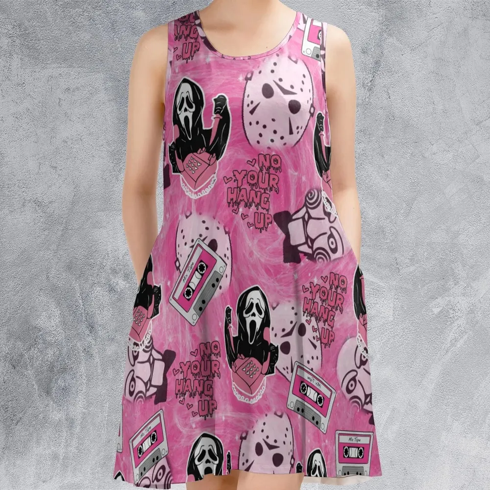 No Your Hang Up Mix Tape Sleeveless Dress - 2