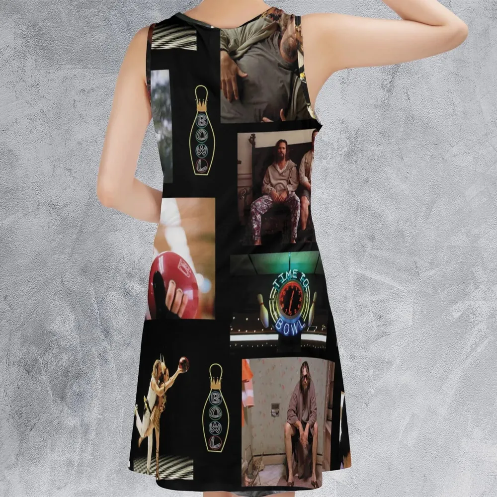 The Big Lebowski Famous Scenes Sleeveless Dress - 3