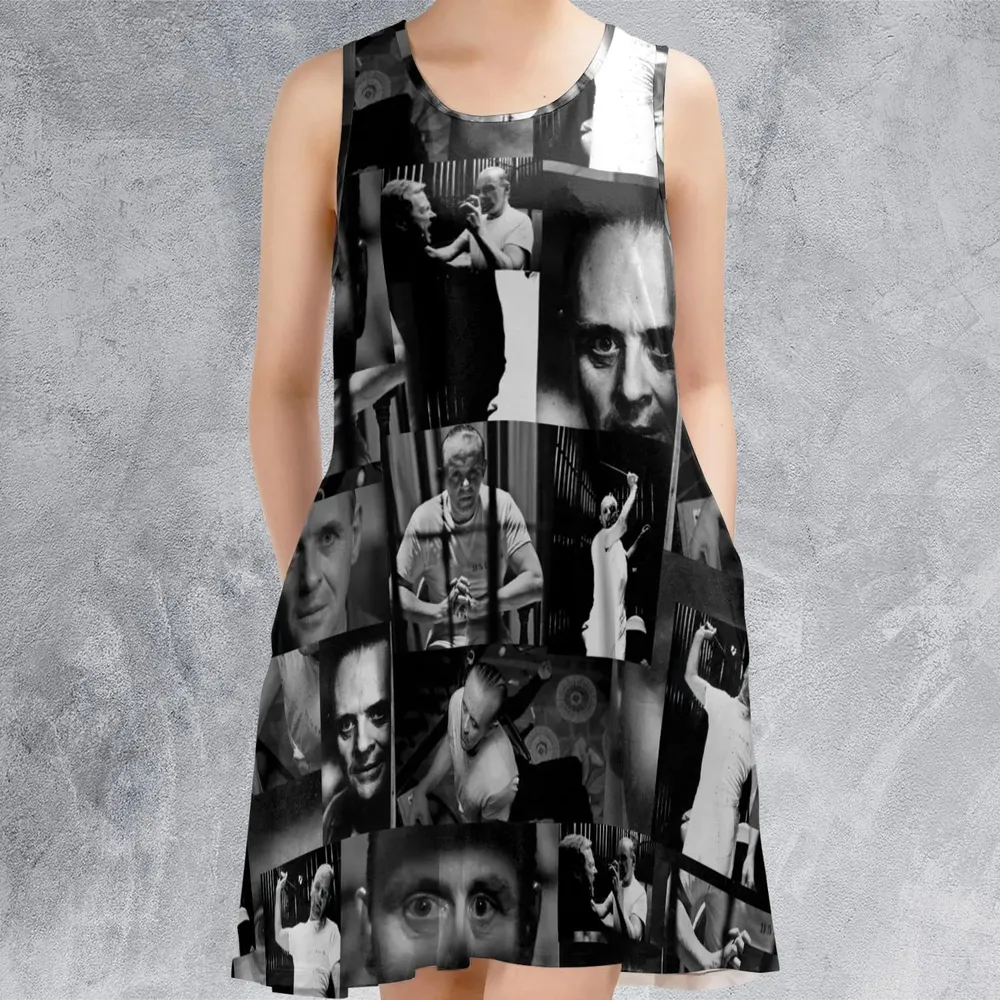 Hannibal Lecter The Silence of the Lambs Sleeveless Dress - 2