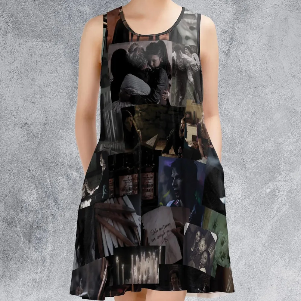 Memorable Vampire Moments The Vampire Diary Sleeveless Dress - 2