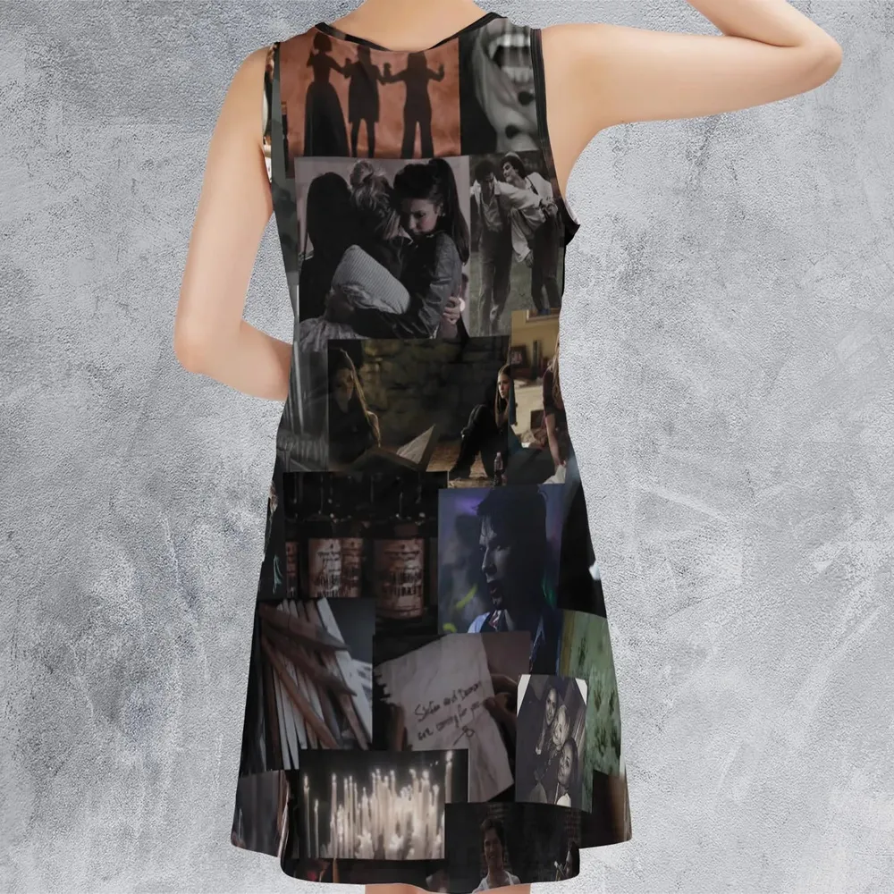 Memorable Vampire Moments The Vampire Diary Sleeveless Dress - 3