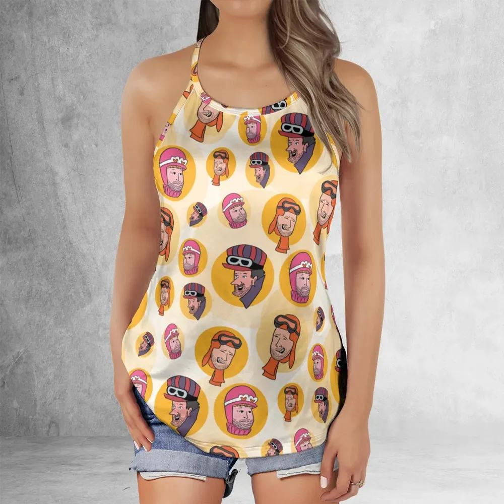 No More Jockeys Wacky Jockeys Criss Cross Tank Top - 2