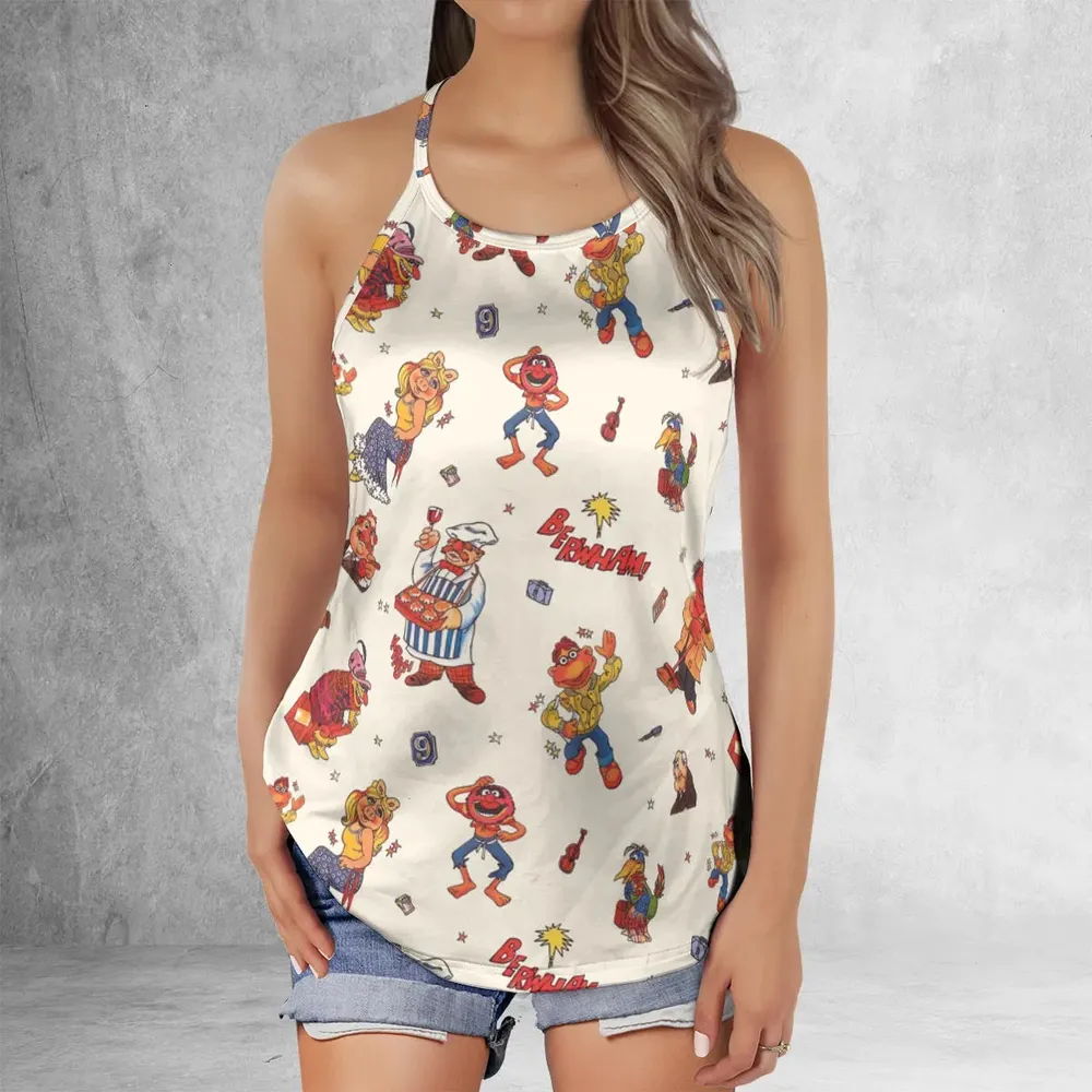 Backstage Inspired The Muppets Criss Cross Tank Top - 2