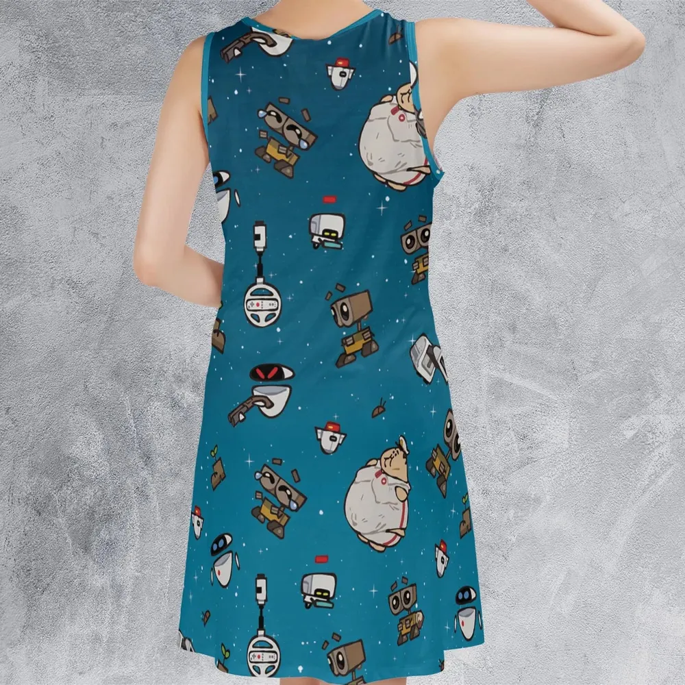 Space Vibes Wall-e Sleeveless Dress - 3