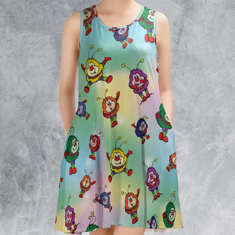 Rainbow Brite Sprites Sleeveless Dress - 2