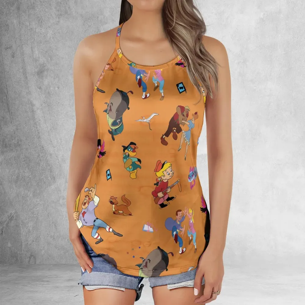 Make Mine Music Characters Criss Cross Tank Top - 2
