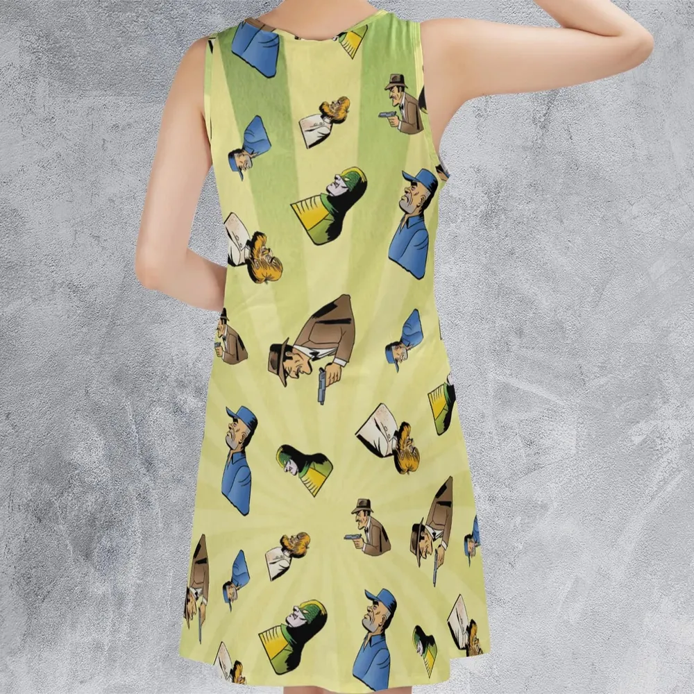 Goons Of '66 DC Comics Sleeveless Dress - 3
