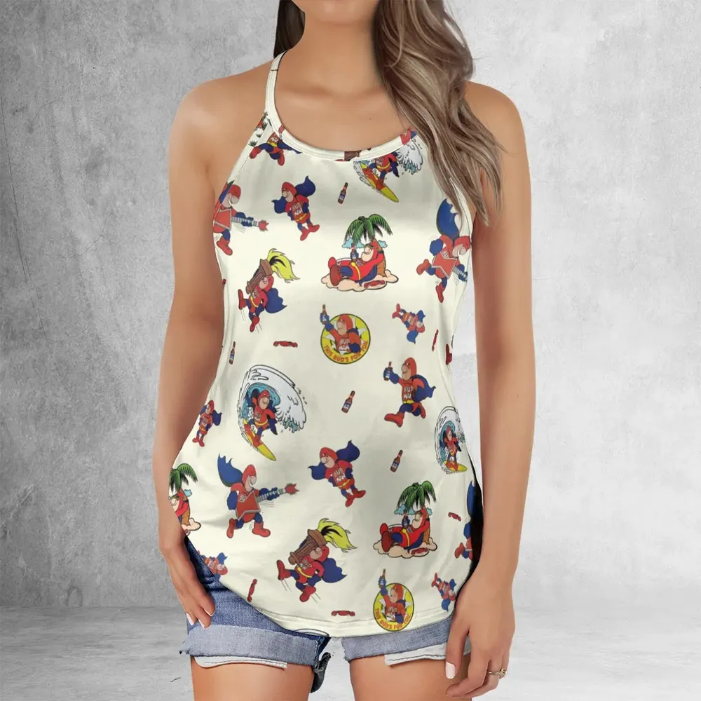 Budweiser Bud Man Criss Cross Tank Top - 2