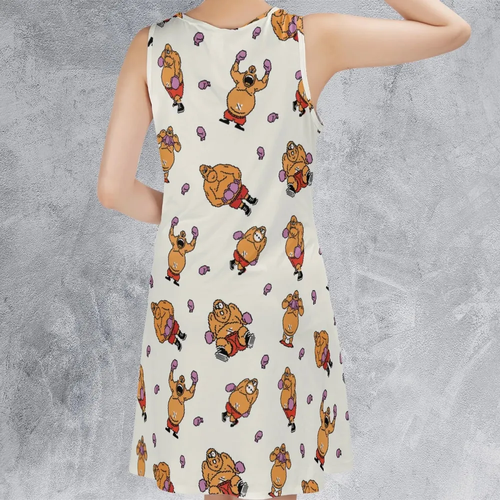 King Hippo Punch Out Sleeveless Dress - 3