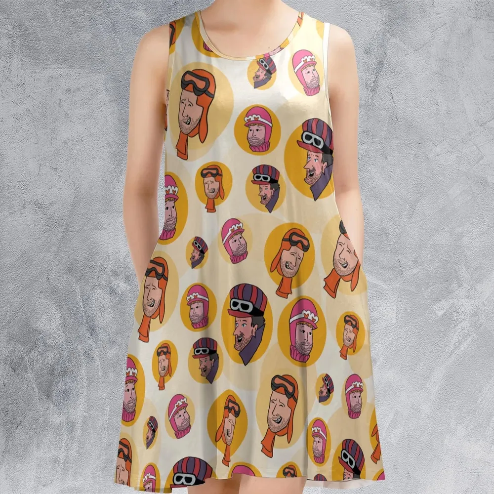 No More Jockeys Wacky Jockeys Sleeveless Dress - 2