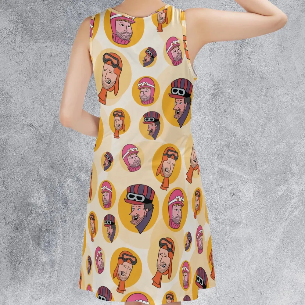 No More Jockeys Wacky Jockeys Sleeveless Dress - 3