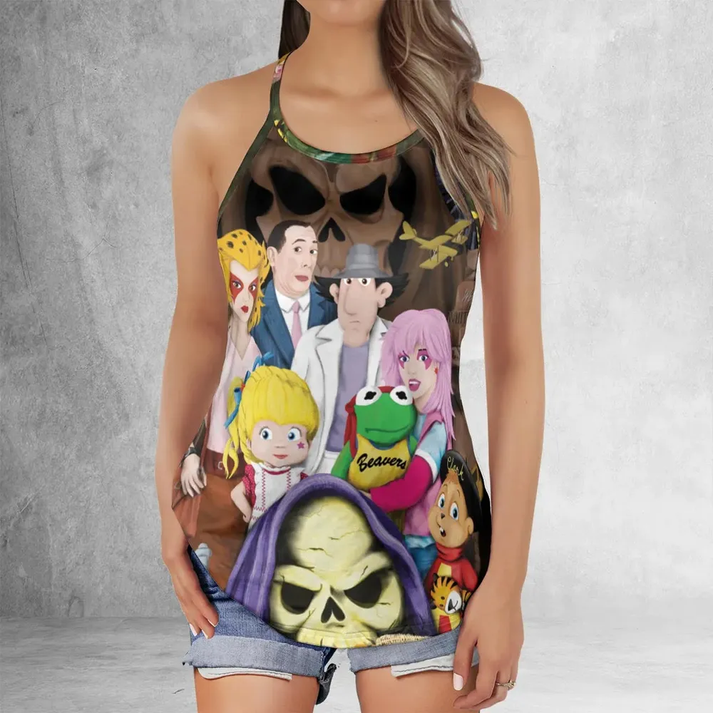 The Eighties Criss Cross Tank Top - 2