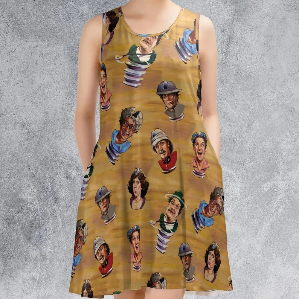 The Meaning Of Life Monty Python Sleeveless Dress - 2