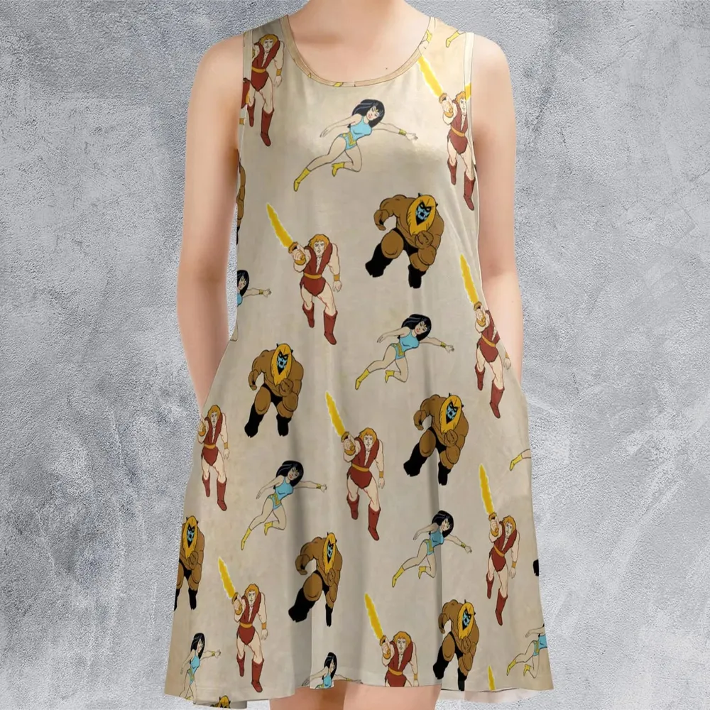 Thundarr the Barbarian Sleeveless Dress - 2