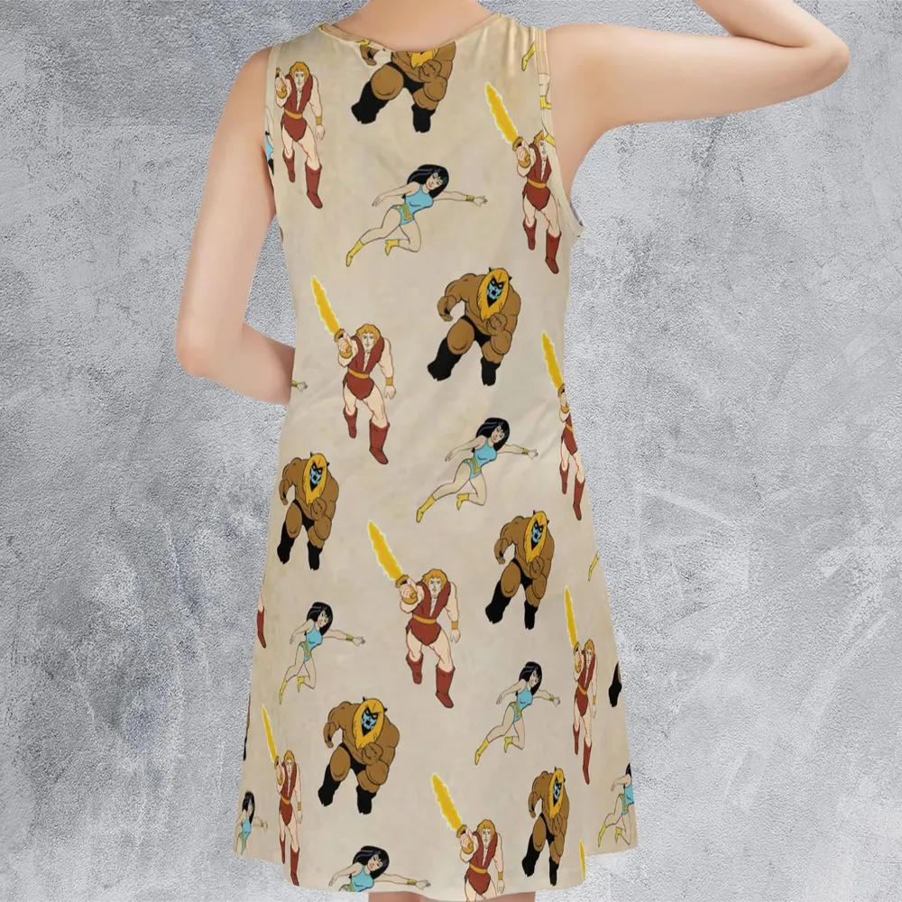 Thundarr the Barbarian Sleeveless Dress - 3