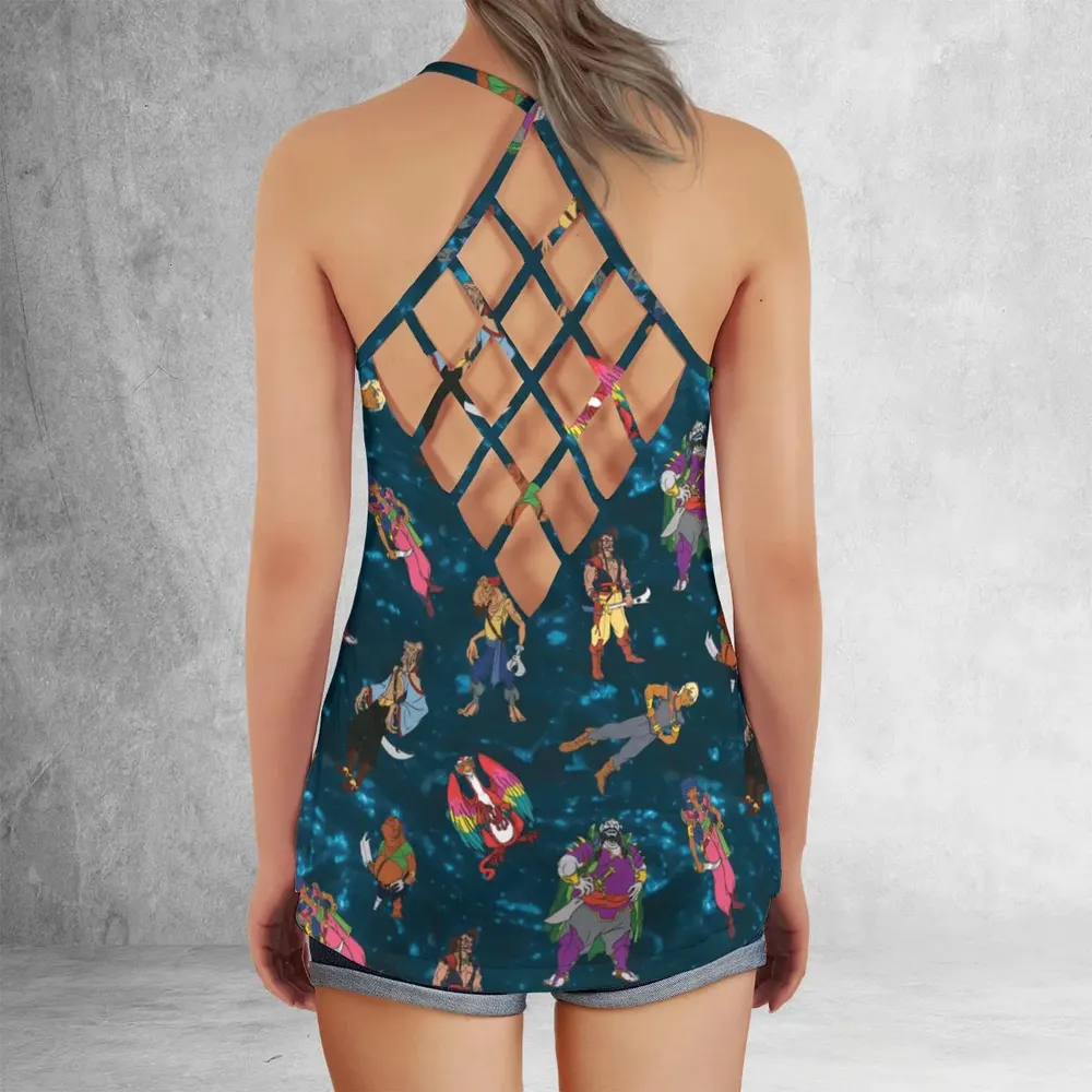 The Pirates of Dark Water characters Criss Cross Tank Top - 3