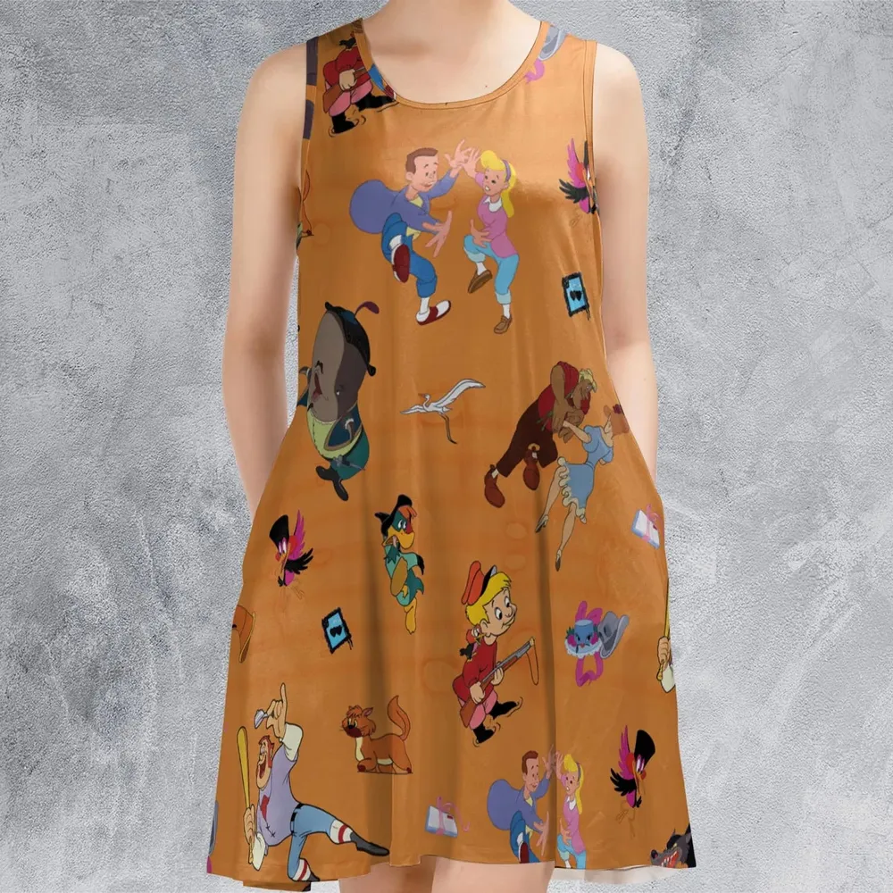 Make Mine Music Characters Sleeveless Dress - 2