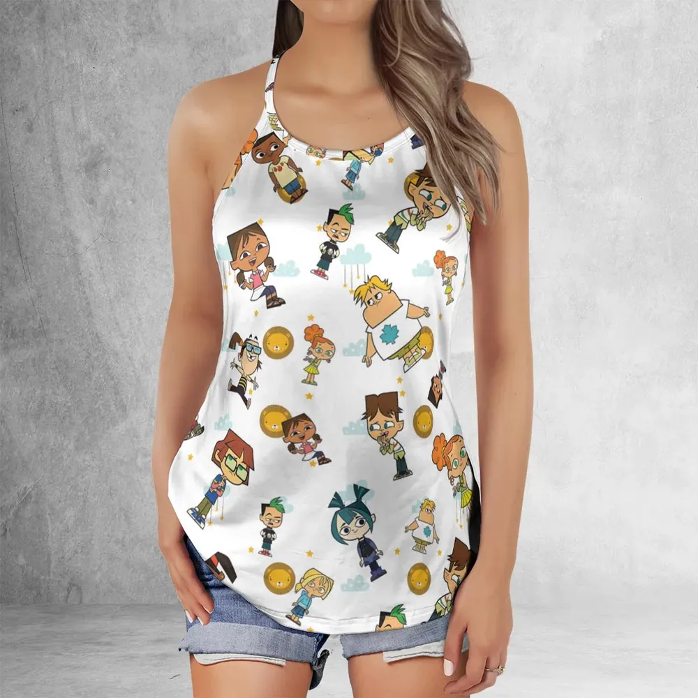 Drama Llamas Total Drama Criss Cross Tank Top - 2