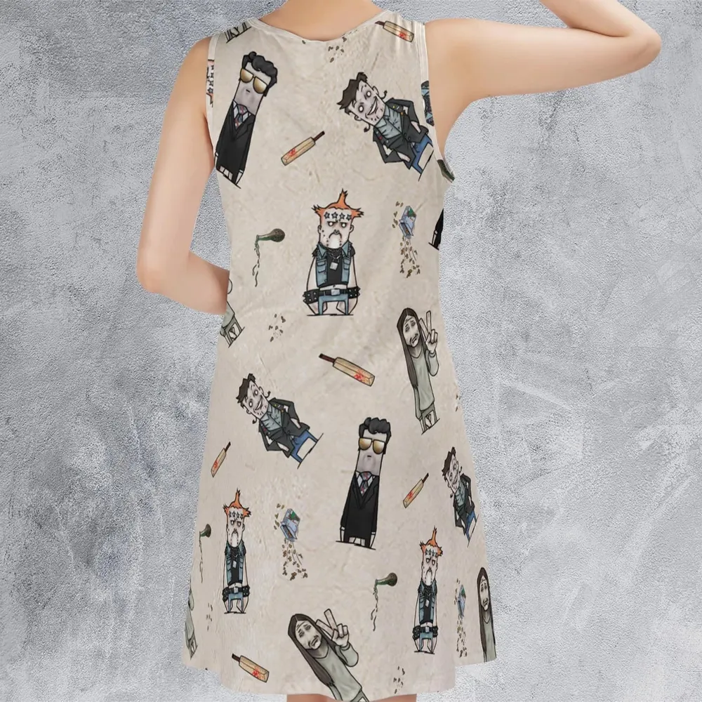 80s Madness The Young Ones Sleeveless Dress - 3
