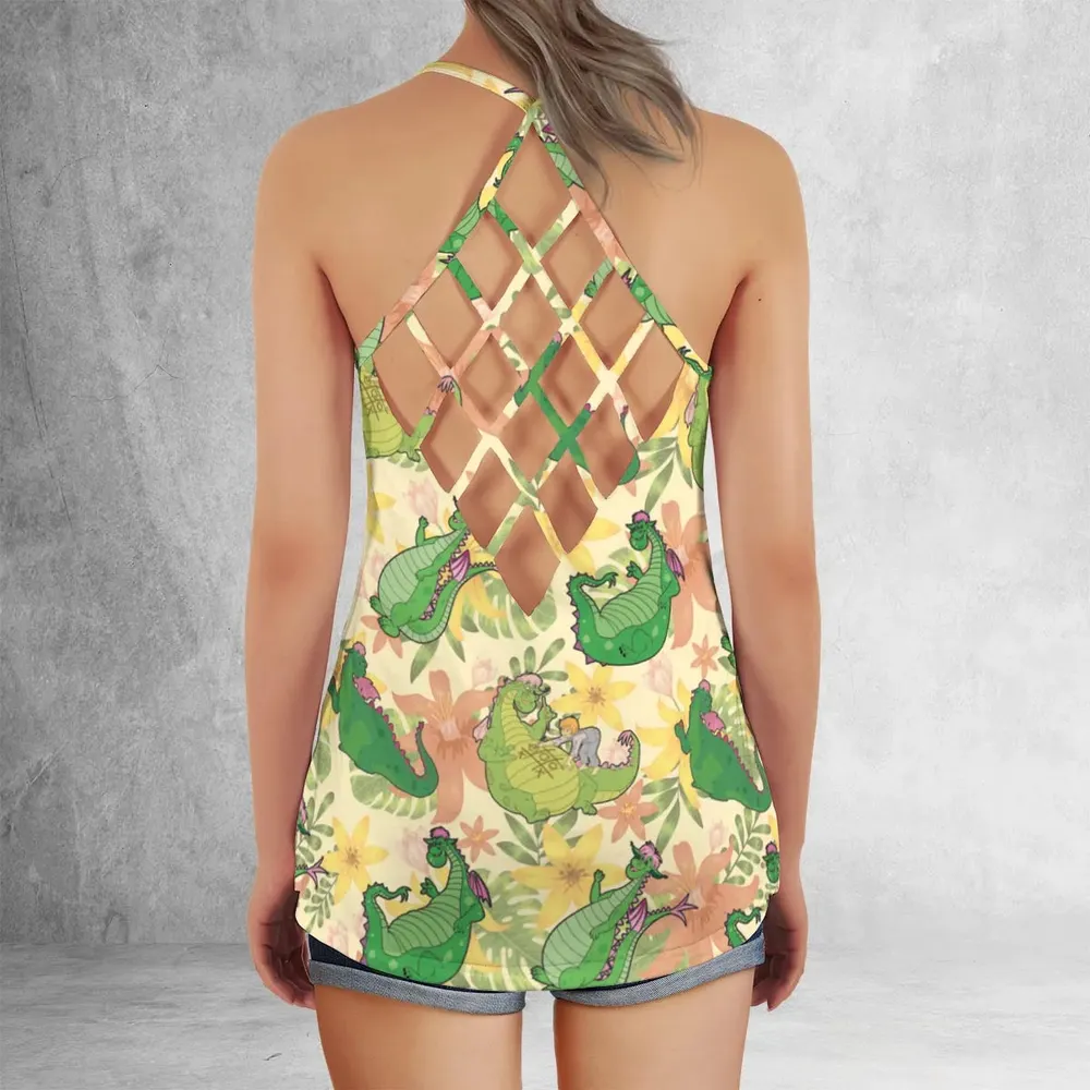 Elliott Dragon Pete's Dragon Criss Cross Tank Top - 3