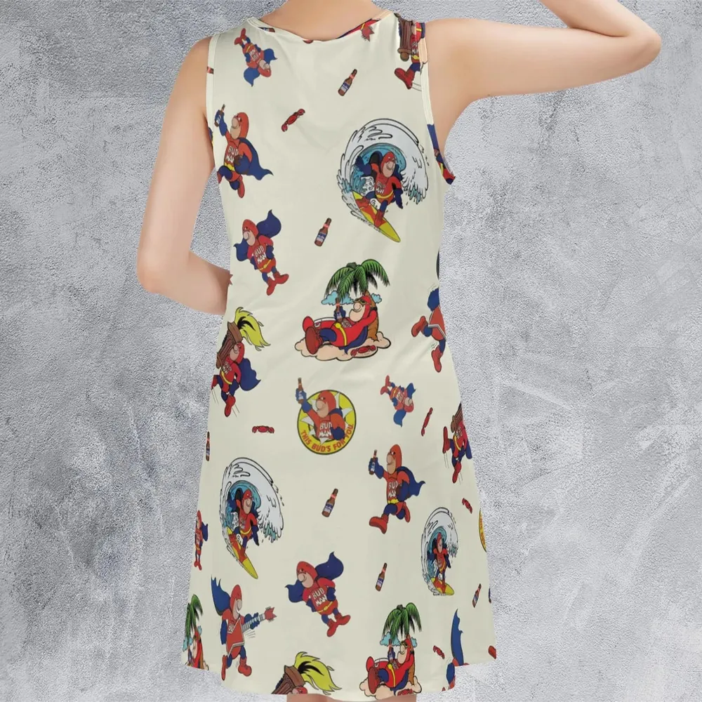 Budweiser Bud Man Sleeveless Dress - 3