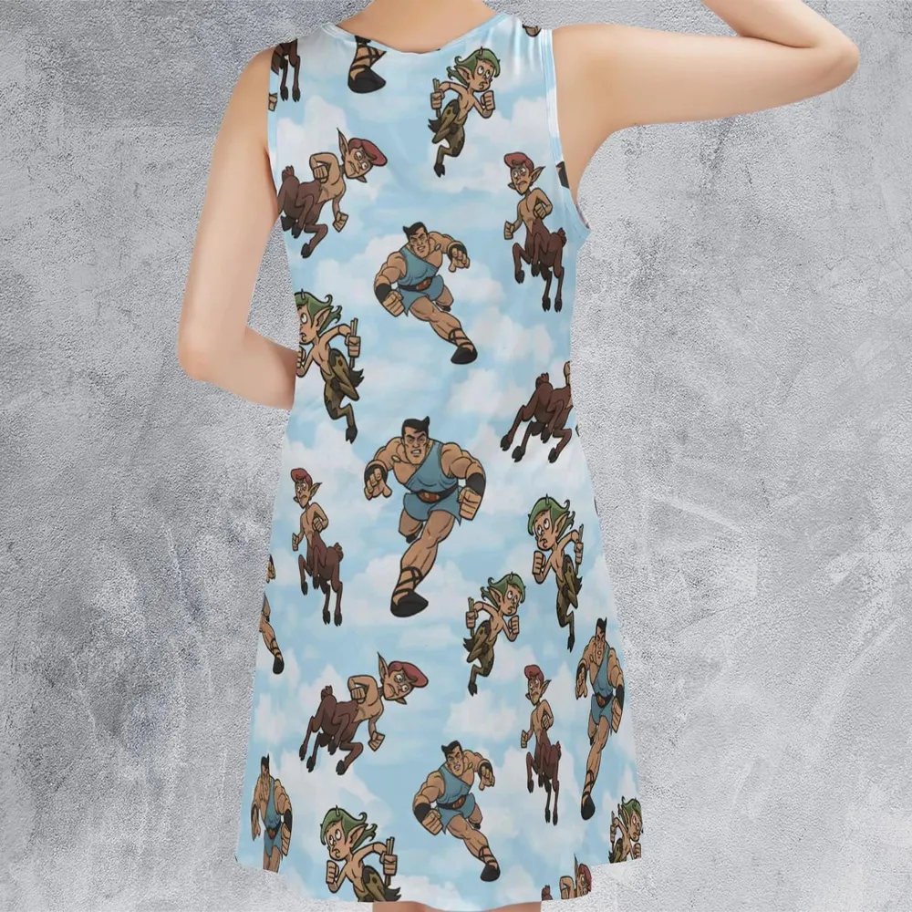 The Mighty Hercules Sleeveless Dress - 3