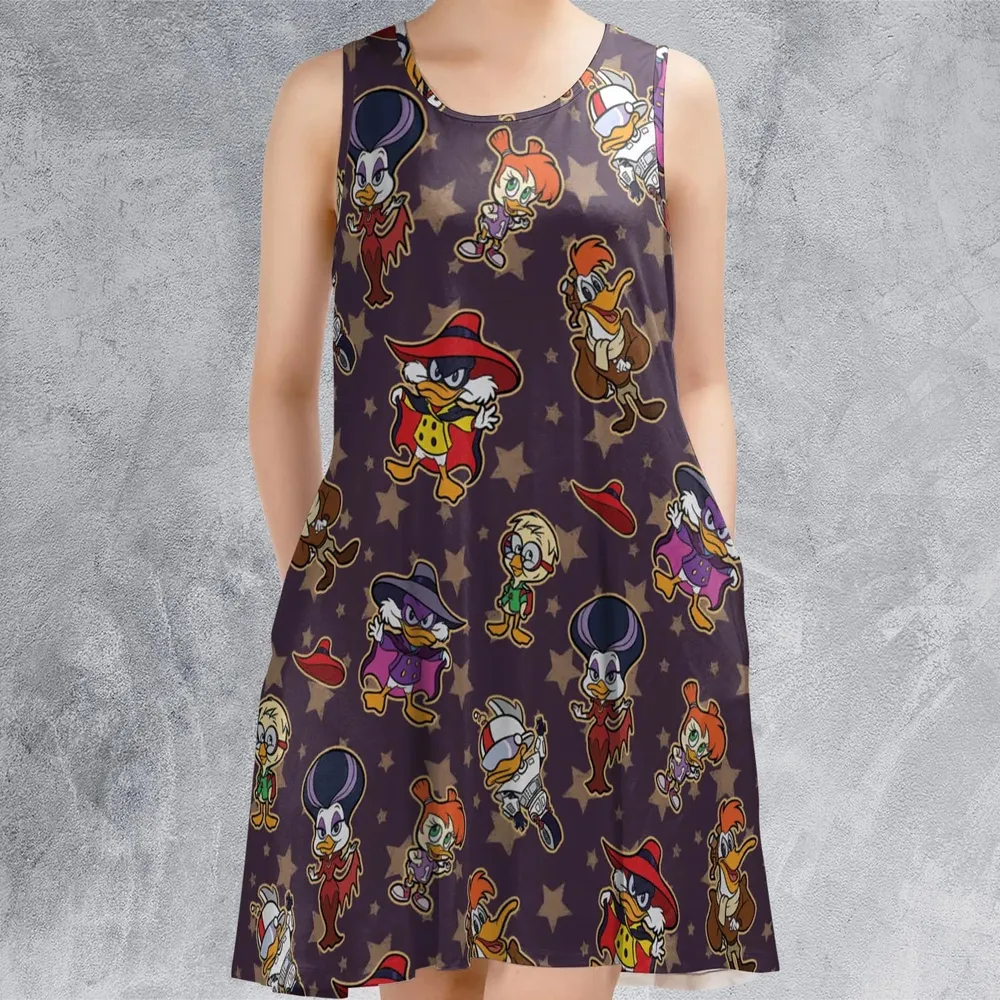Duck Power Darkwing Duck Sleeveless Dress - 2