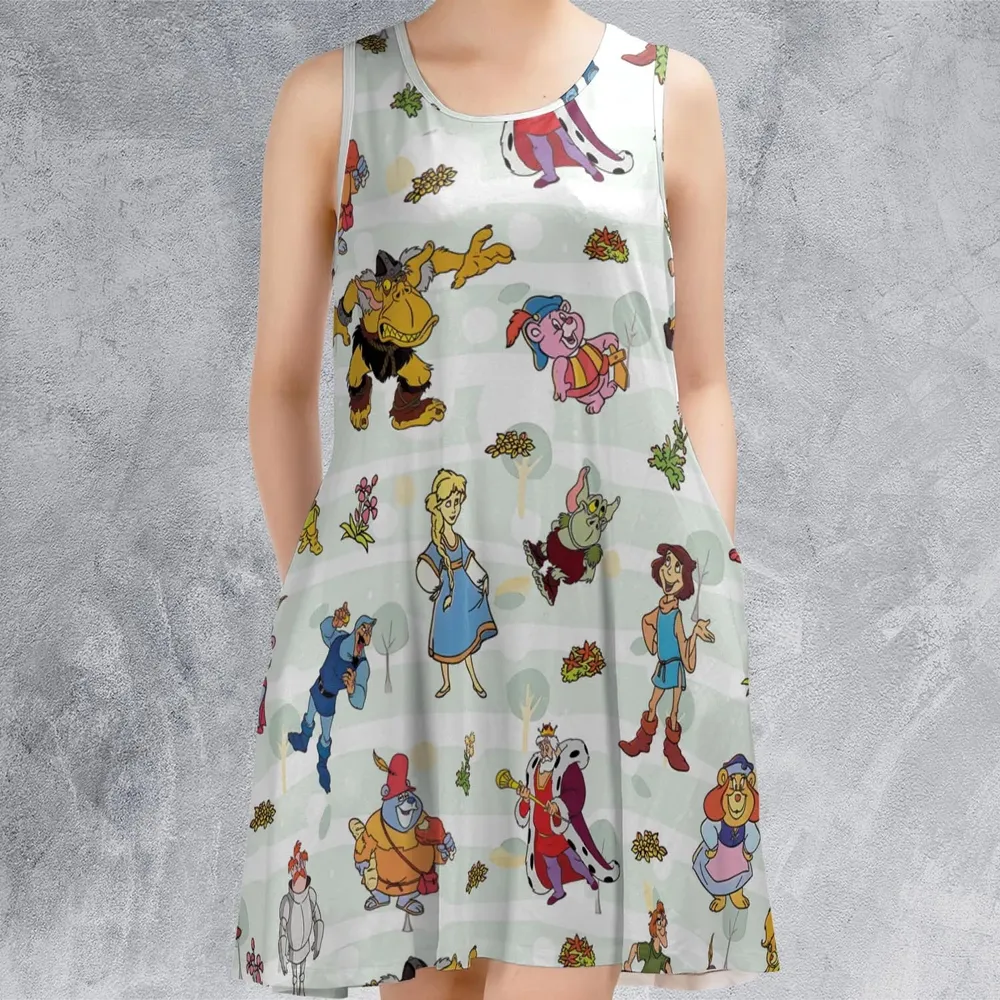 Gummi Bears Gang Sleeveless Dress - 2