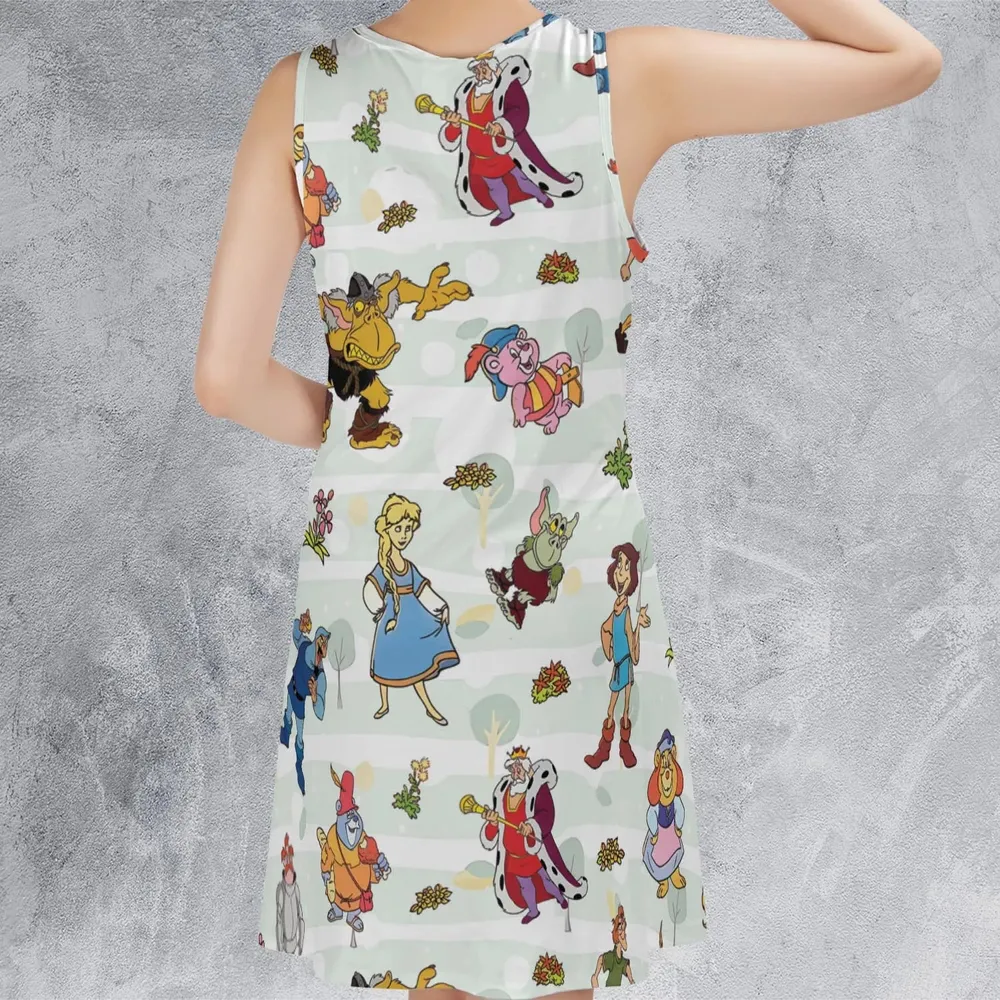 Gummi Bears Gang Sleeveless Dress - 3