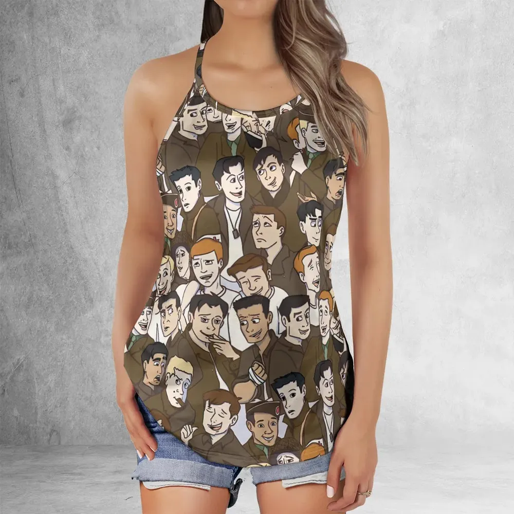 Band Of Brothers Criss Cross Tank Top - 2