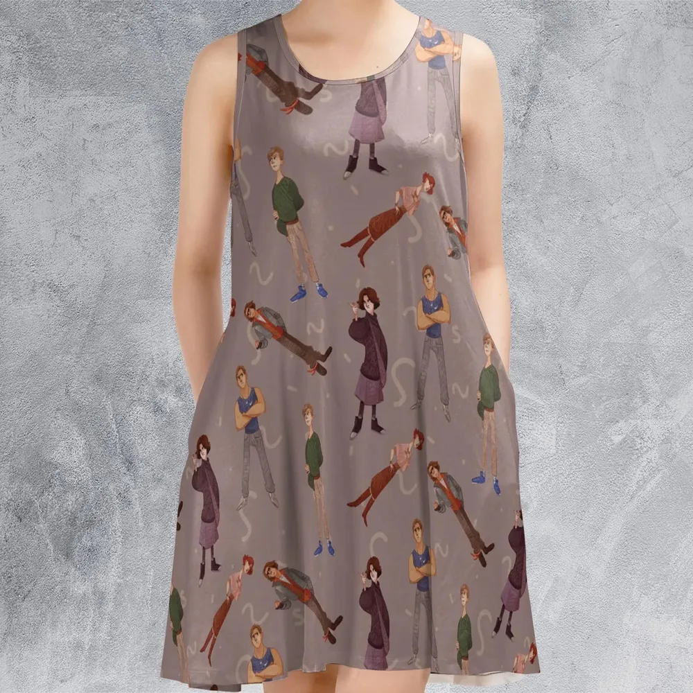 High School Icons The Breakfast Club Sleeveless Dress - 2
