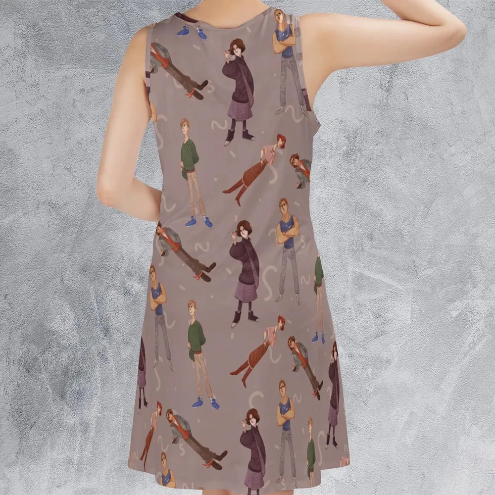 High School Icons The Breakfast Club Sleeveless Dress - 3