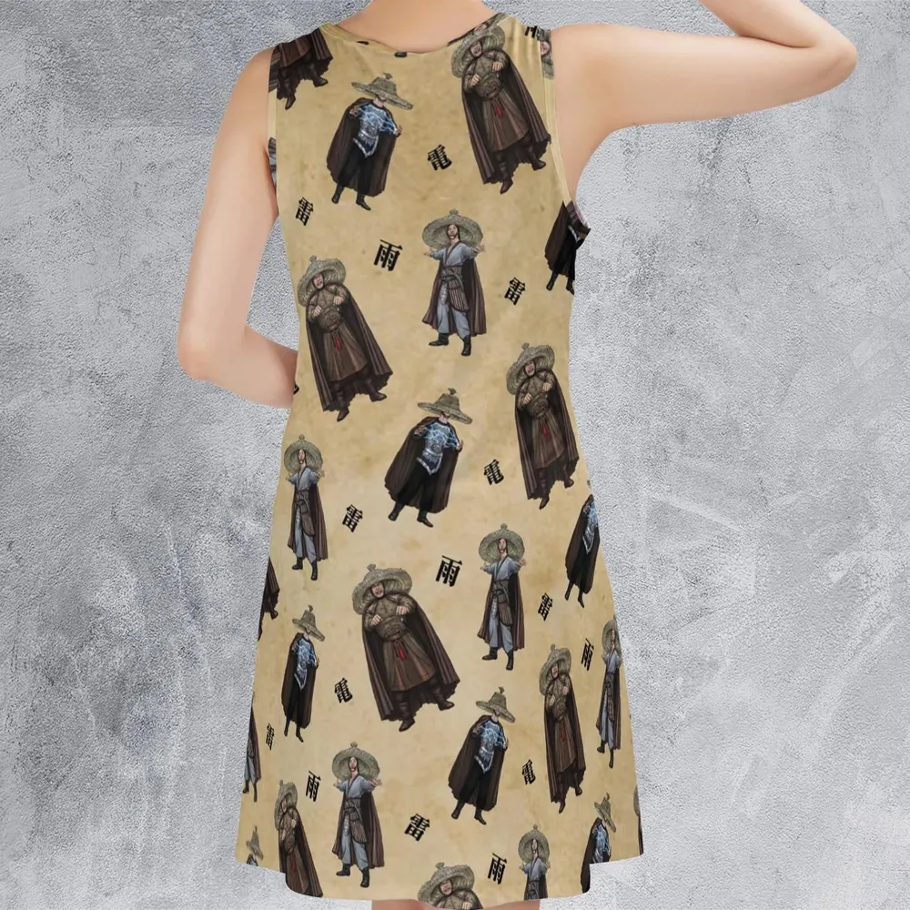 A Storm Is Brewing Sleeveless Dress - 3